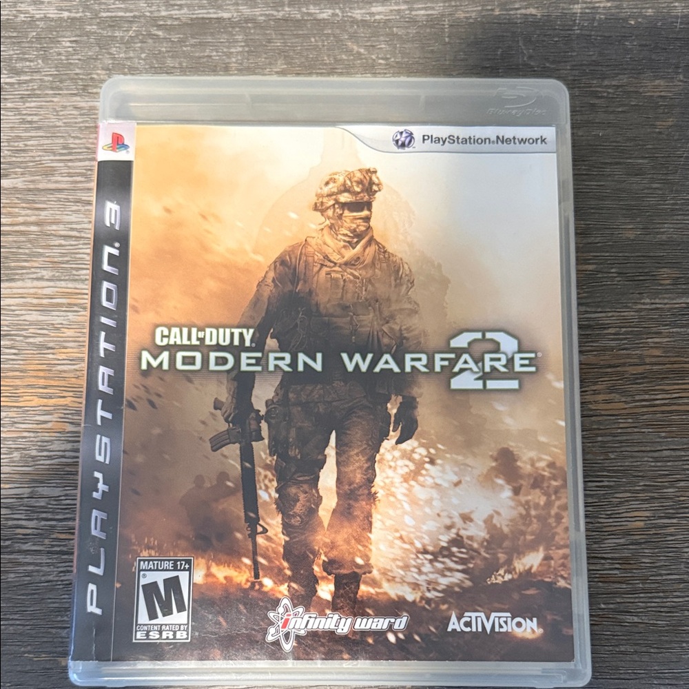 Call of Duty: Modern Warfare 2 for PlayStation 3 - Black Case
